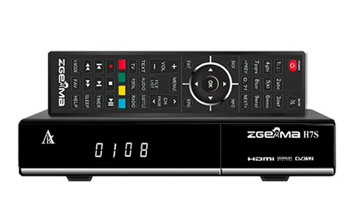 DECODER ZGEMMA H7S DVB-S2/S2X DVB-T2/C 4K UHD