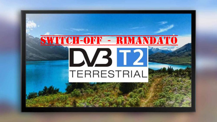 switch off dvb-t rimandato