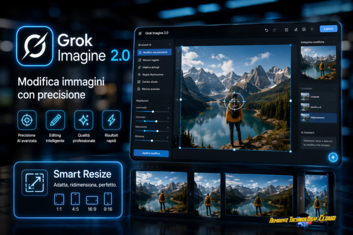 Grok Imagine 2.0 l’IA di xAI rivoluziona il fotoritocco con precisione assoluta Grok image 2.0 fotoritocco AI avanzato